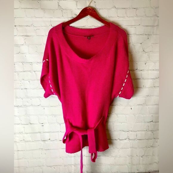 Pink Twill Pink Knitted Sweater Size Large - Picture 1 of 7
